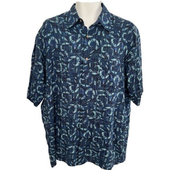 Puritan Hawaiian Design Short Sleeve Casual Shirt. Size XL
#dadcore - Picture 1 of 6